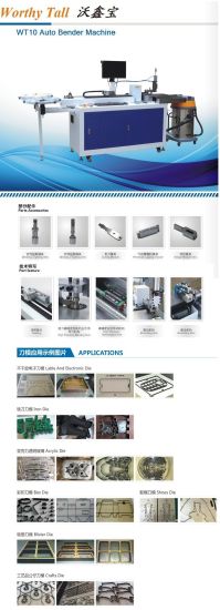 2018 Die Board Auto Bending Machine para acanalado
